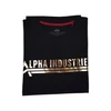 Kép 3/4 - Alpha Industries T Foil Print póló, black-copper, L 
