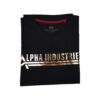 Kép 3/4 - Alpha Industries T Foil Print póló, black-copper, M
