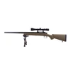 Kép 1/8 - SW-10 UPGRADE airsoft mesterlövész puska, távcső+bipod, tan