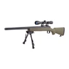 Kép 2/8 - SW-10 UPGRADE airsoft mesterlövész puska, távcső+bipod, tan