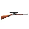 Kép 2/11 - Keserű Sniper 19M élesből átalakított puska, fa tus, + távcső, cal 5,5mm/ 6mm R
