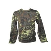 Kép 1/3 - Miltec Langarmshirt hosszú ujjú póló, flecktarn, M