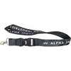Kép 1/2 - Alpha Industries Camo Lanyard, black camo