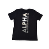 Kép 3/3 - Alpha Industries Backprint T Reflective Print póló, black-reflective, M