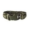 Kép 1/3 - Mil-tec paracord karkötő, olív, M