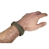 Kép 3/3 - Mil-tec paracord karkötő, olív, M