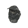 Kép 1/3 - Guardian V4 arcvédő maszk árnyékolóval, fekete, rácsos