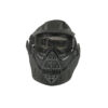 Kép 2/3 - Guardian V4 arcvédő maszk árnyékolóval, fekete, rácsos
