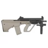 Kép 6/6 - Steyr AUG A3 XS Commando elektromos airsoft rohampuska, tan