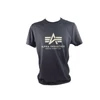 Kép 1/4 - Alpha Industries Basic Szürkésfekete "M" Póló