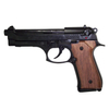 Kép 1/9 - Kimar Beretta FS 92 fekete, fa markolatú gáz-riasztó pisztoly