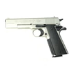 Kép 1/6 - Colt Government 1911 Nikkel gáz-riasztó pisztoly