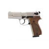 Kép 3/4 - Walther P88 Nikkel gáz-riasztó pisztoly, fa markolat