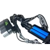 Kép 5/8 - Multifunkciós fejlámpa, 5 fényforrás, USB töltés