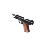 Kép 3/3 - Kuzey 1911 SX gázpisztoly, 9mm PA., fekete, diófa markolat
