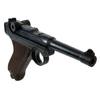 Kép 8/17 - Luger P08 Parabellum gáz-riasztó pisztoly, fekete