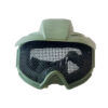 Kép 3/5 - Tactical Hooded védőszemüveg, olive