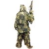 Kép 4/7 - Álcaruha, Ghillie Suit, Anti Fire, Woodland, 4 darabos, M/L