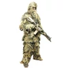 Kép 5/7 - Álcaruha, Ghillie Suit, Anti Fire, Woodland, 4 darabos, M/L