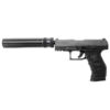 Kép 1/13 - Walther PPQ M2 Navy Kit gázpisztoly, fekete, 9mm PA