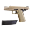 Kép 5/7 - Golden Eagle 3303 Hi-capa 4.3 GBB airsoft pisztoly, Tan