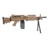 Kép 4/16 - Specna Arms M249 Para elektromos könnyű géppuska, tan