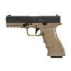 Kép 1/12 - APS XTP gas blow-back airsoft pisztoly, tan (green gas)