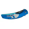 Kép 4/10 - Kandar Blue Skull kés, N510