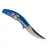 Kép 6/10 - Kandar Blue Skull kés, N510
