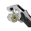 Kép 15/18 - Keserű Pitbull 19M, GUMIS muzeális revolver, alu-chrome