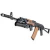 Kép 7/20 - Dboys AK74S elektromos airsoft gépkarabély gránátvetővel acél/fa