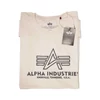 Kép 3/4 - Alpha Industries Basic T Embroidery póló, jet stream white, 2XL