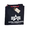 Kép 3/7 - Alpha Industries Basic Sweater pulóver, black, M