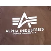 Kép 3/6 - Alpha Industries Basic Hoody kapucnis pulóver, taupe, 2XL