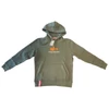 Kép 1/6 - Alpha Industries Basic Hoody Rubber kapucnis pulóver, dark olive, M