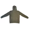 Kép 2/6 - Alpha Industries Basic Hoody Rubber kapucnis pulóver, dark olive, M