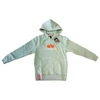 Kép 1/5 - Alpha Industries Basic Hoody Rubber kapucnis pulóver, dusty green, M