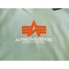 Kép 3/5 - Alpha Industries Basic Hoody Rubber kapucnis pulóver, dusty green, M