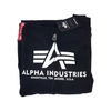 Kép 3/6 - Alpha Industries Basic Zip Hoody cipzáras pulóver, black, M