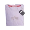 Kép 2/4 - Alpha Industries Crystal T wmn női póló, pale violet, S