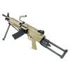 Kép 2/12 - FN M249 Minimi airsoft géppuska, tan