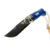 Kép 6/9 - Opinel No8. Colorama kés, inox, kék bőrtokkal