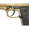 Kép 5/17 - Beretta M92 GBB airsoft pisztoly,  tan (green gas)