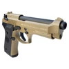Kép 8/17 - Beretta M92 GBB airsoft pisztoly,  tan (green gas)
