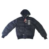 Kép 1/6 - Alpha Industries Hooded Puffer FD Rev. kabát, vintage green, L