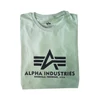 Kép 2/4 - Alpha Industries Basic T-Shirt póló, dusty green, M