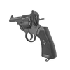 Kép 2/14 - Webley MKVI .455 Police 4" revolver fekete - 4,5 mm
