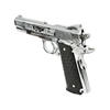 Kép 2/17 - Kuzey 1911  gázpisztoly, 9mm PA., fényes króm, vésett