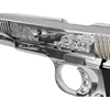 Kép 6/17 - Kuzey 1911  gázpisztoly, 9mm PA., fényes króm, vésett