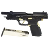 Kép 13/18 - Kuzey F92 Beretta gázpisztoly, 9mm PA., fekete - arany 